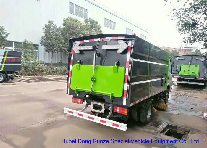 KAMA Mini Road Cleaning Truck With 4 Brushes , Truck Mounted Sweeper