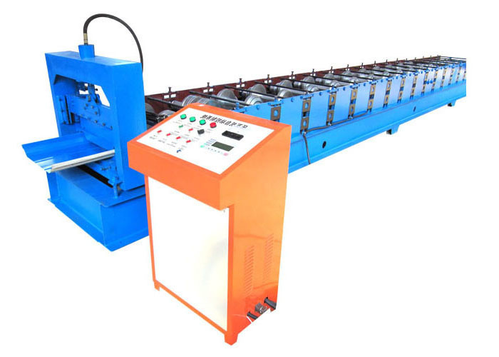 Coil Width 600mm Standing Seam Metal Roof Machine Colored Glaze Steel Tile Type