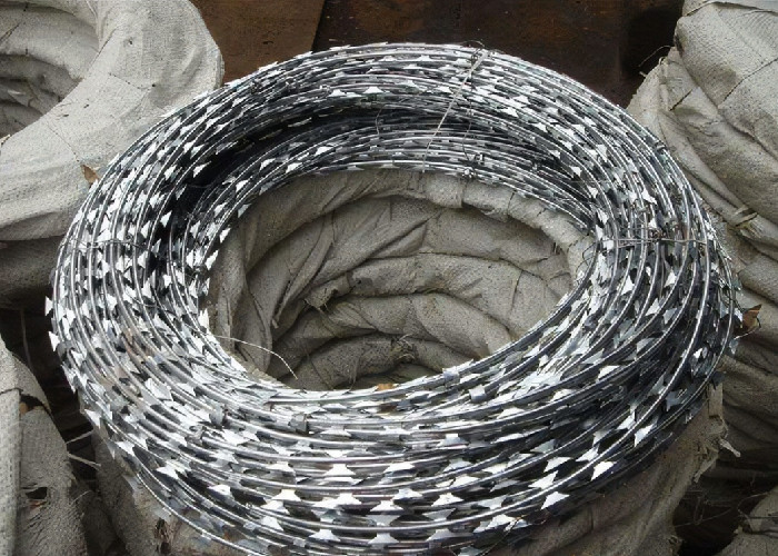 Anti Climb Razor Wire Heavy Duty Construction For Secure Facilities And Public Areas
