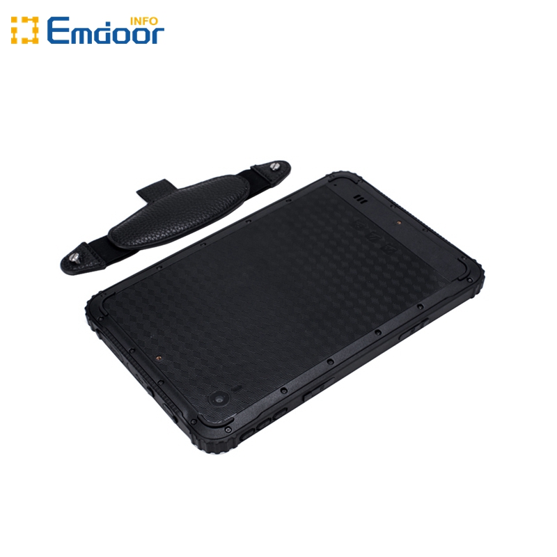 8 inch IP67 x86 Rugged Tablet with Win10 OS 4GB 64GB 4G LTE 7500mAh battery NFC reader