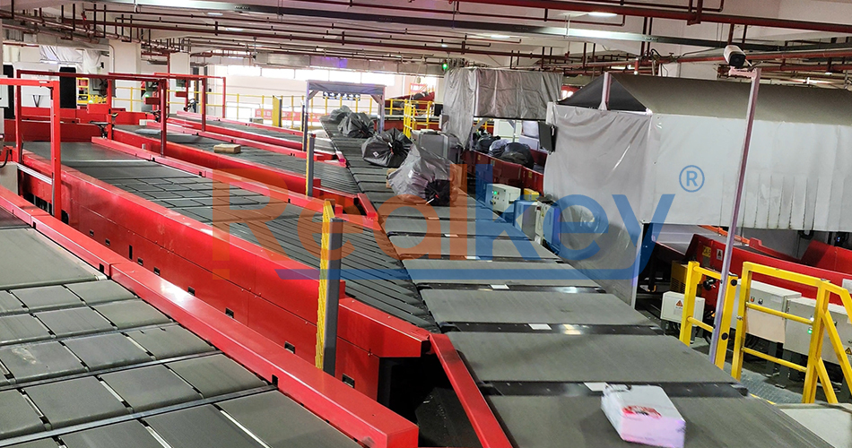 Regional Distribution Centers Parcel Sorting System Crossbelt Sorter High Performance