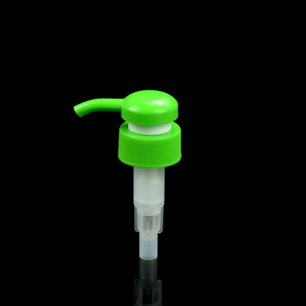 Green 32/410 4cc Empty Bathroom Lotion Dispenser Pump For Shampoo