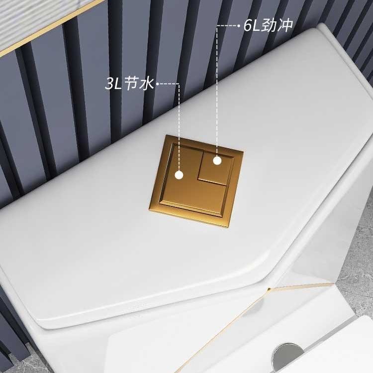 Square Diamond Sanitary Ware Toilet
