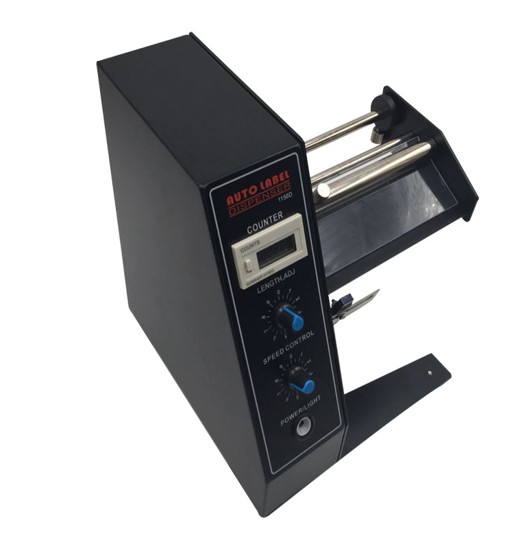 3W Automatic Label Dispenser Black Color 3.8KG Weight For Packing 1150D