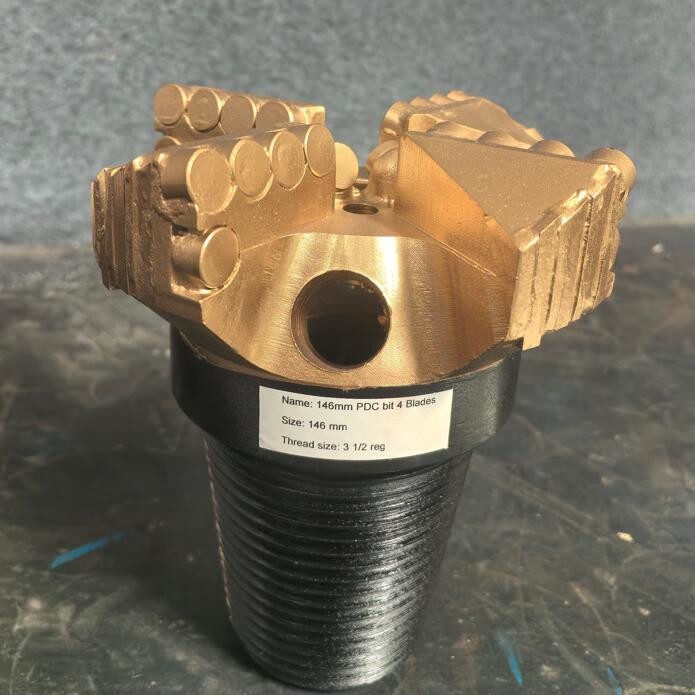 6 Inch 152mm Soft Formation Drilling Step Drag Bit Blade Bit