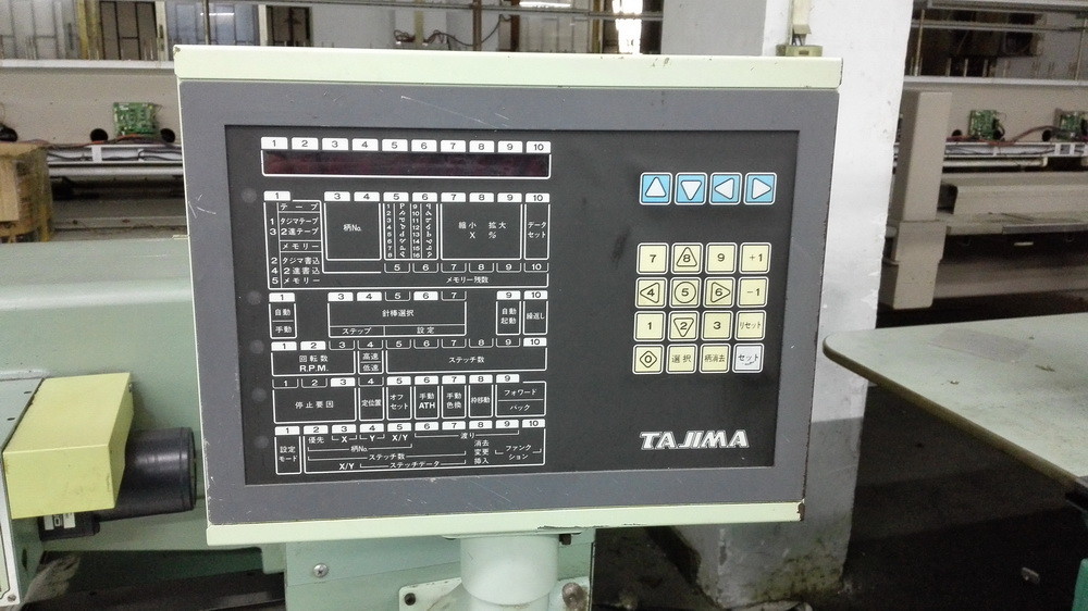 Used Tajima Embroidery Machine TMEF-H915