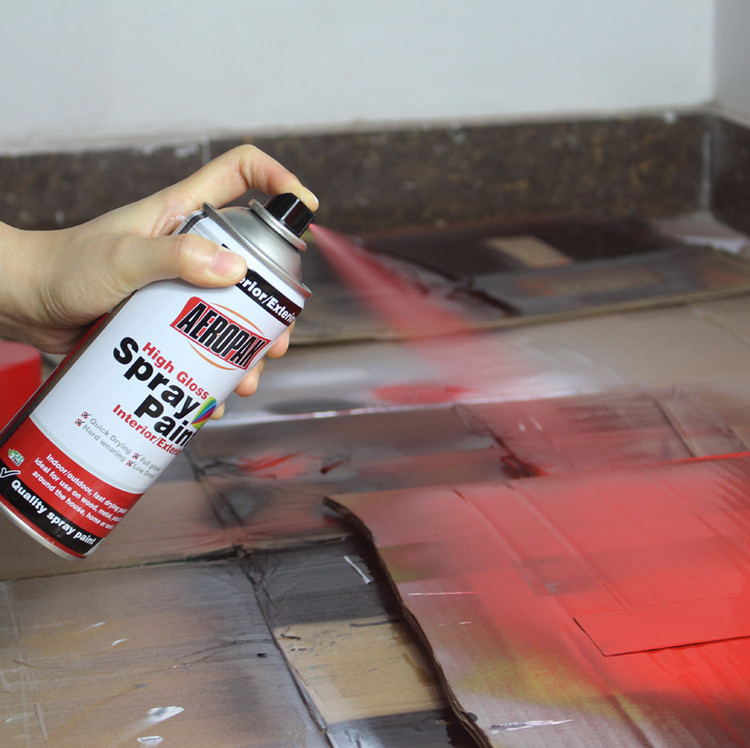 Outdoor Aerosol Spray Paints For Concrete , Thermoplastic Acrylic Resin