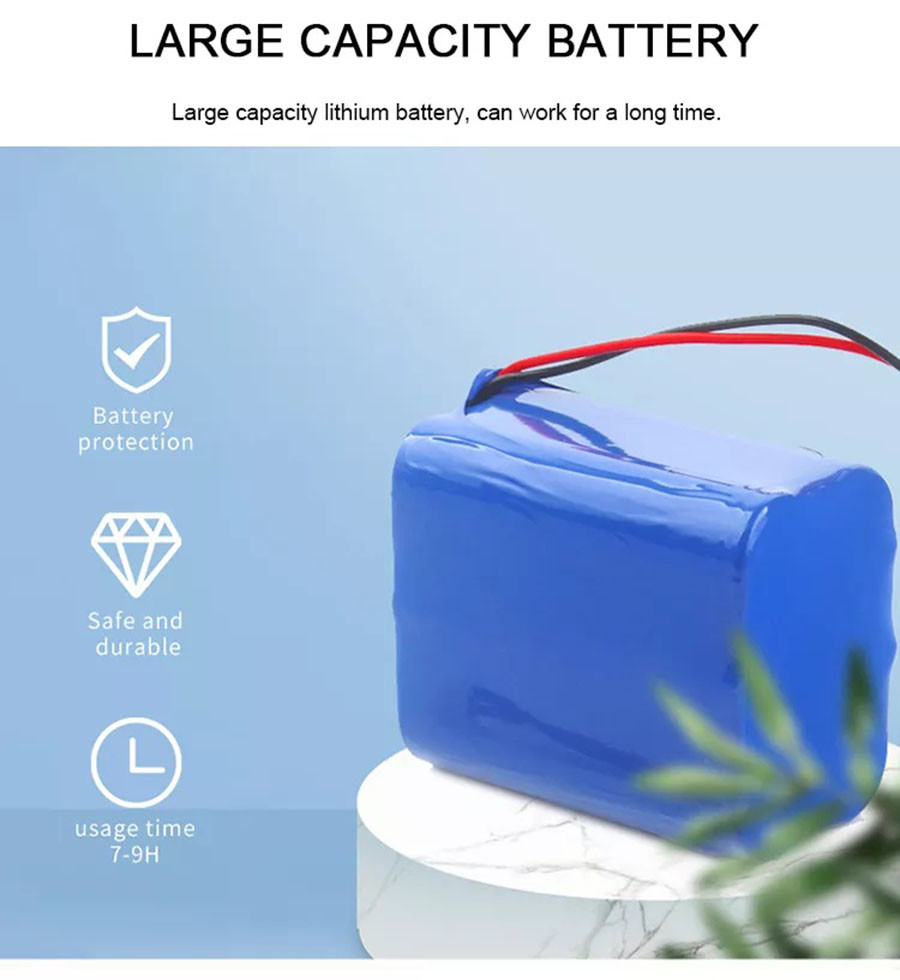 16 Inch Rechargeable Solar Charging Fan 12v Standing Battery Emergency With Panel Pedestal