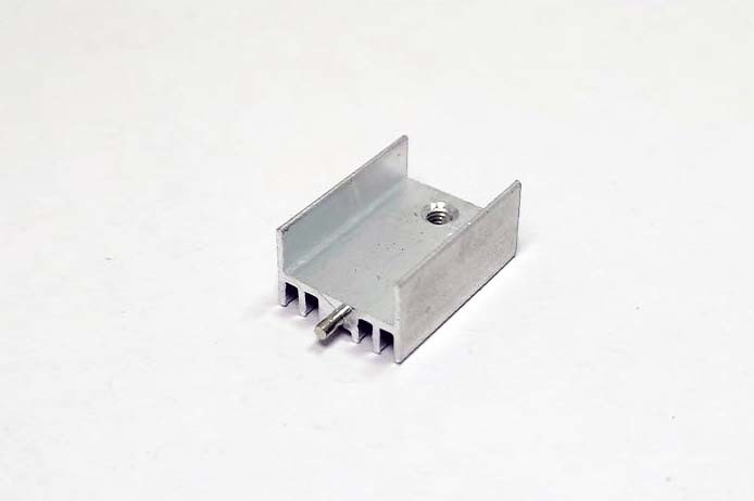 Triode Pcb Chip Board Electronic Heat Sink Aluminum Profiles For Mos Tubes