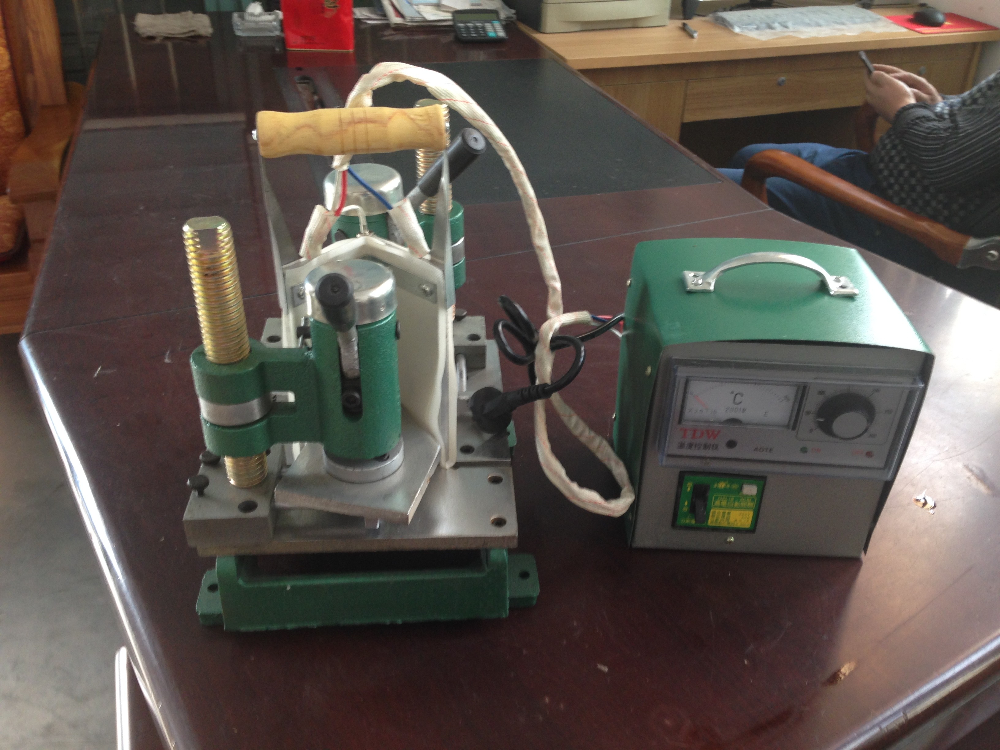 Manual Plastic Door Window Fabrication V Welding Machine
