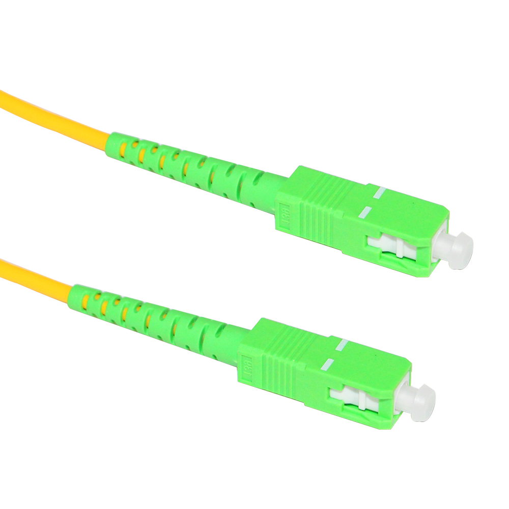 2 Conductors Armored Fiber Optic Patch Cable With APC/UPC Connectors