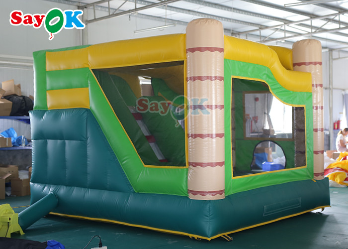 Commercial Bouncy House Inflable Jumping Castle Slide Combo 4x3.5x3.5mH