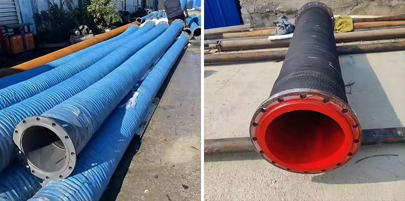 1300mm Impact Resistant ﻿Slurry Tanker Suction Hose Wear Resistance