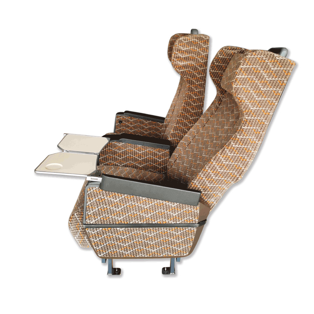ISO9001 Railway Carriage Interiors Train Seat Coach TIG Weld