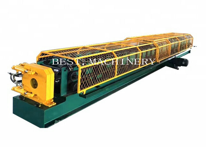 Automatic Steel Round Water Down Pipe Roll Forming Making Machine 8-12m/min speed