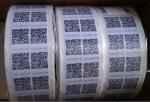 Customized Thermal Transfer Printing QR Code Labels Stickers