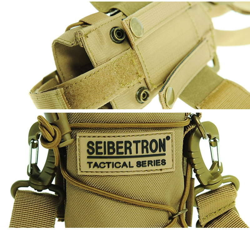 Insulated Portable Shoulder Strap Bottle Holder For Outdoor Sports