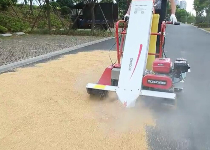 140*122*128cm 6000Kg/H Rice Bagging Machine Grain Bag Filler