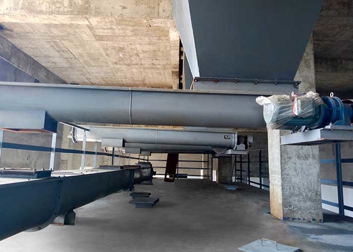 5000kg U Trough Screw Conveyor Large Load Capacity Carbon Steel Horizontal