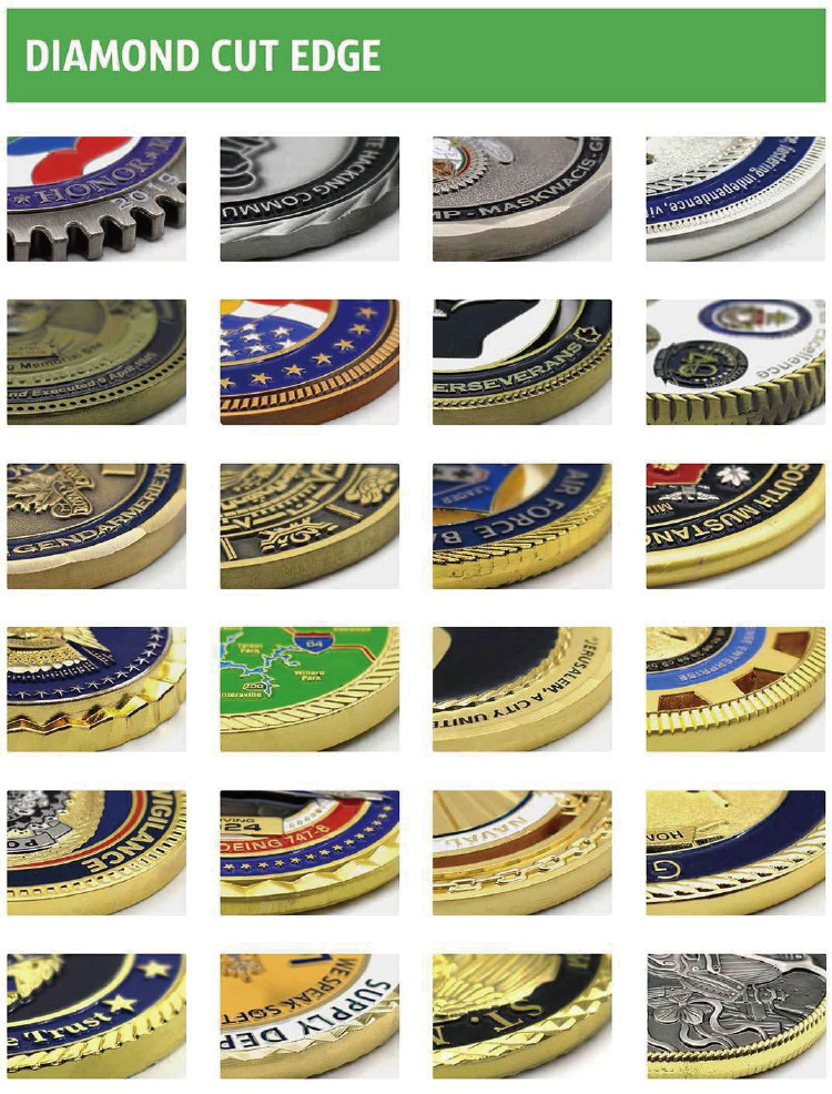 Brass Challenge Coin National Guard Challenge Coin Commemorative Coin Collection