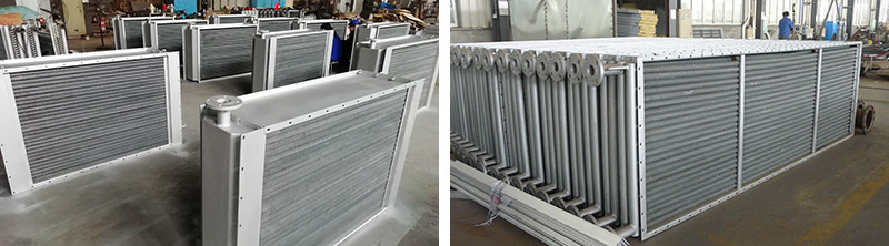 Seamless Pipe Steam Distributing Coil With Steel Fins