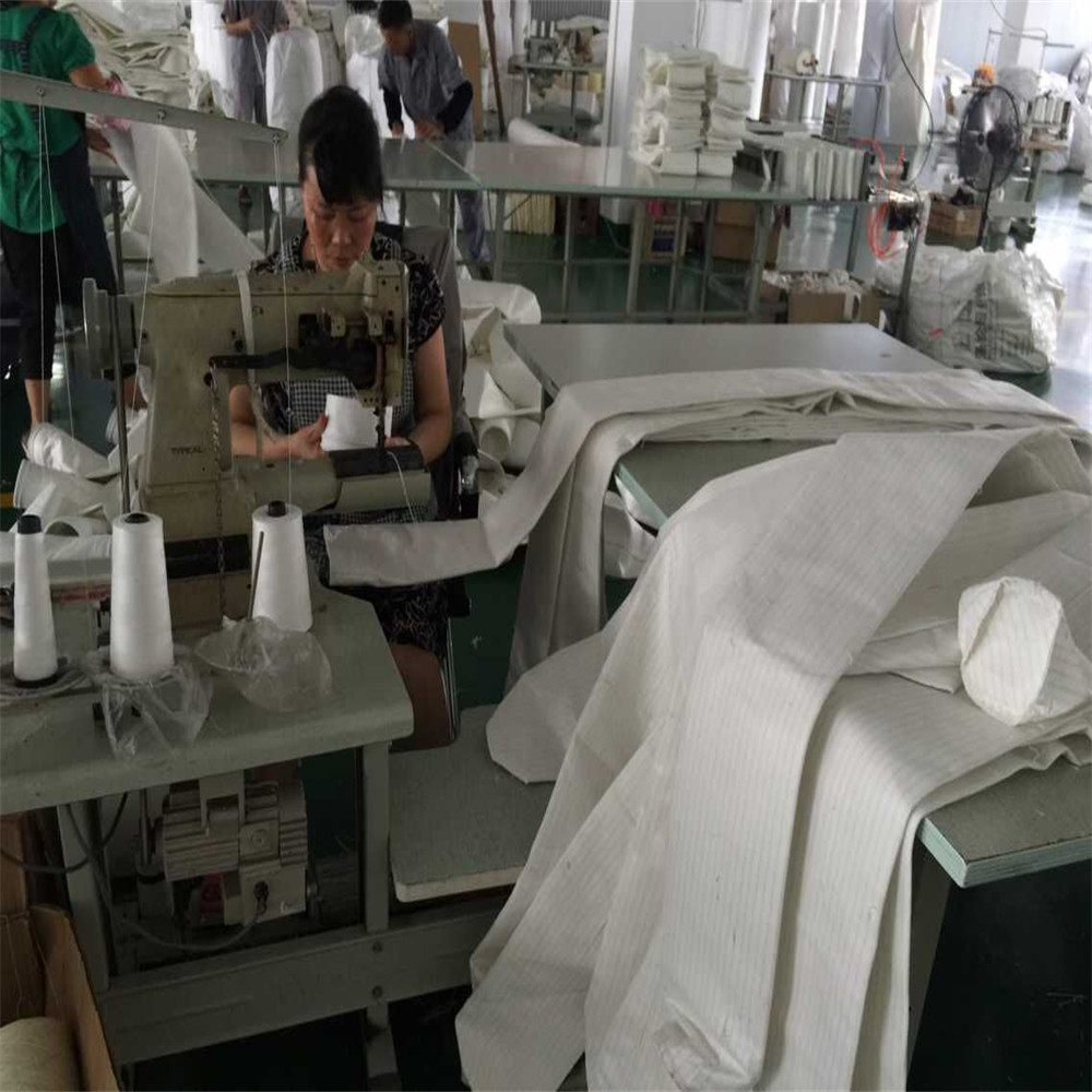 HEPA 800g Industrial Dust Collection Bags Double Twill For Extraction