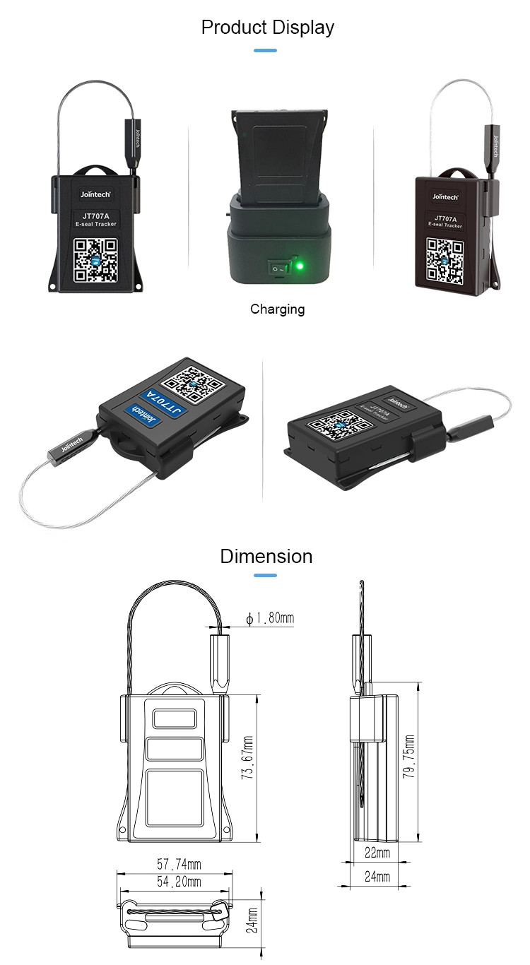 Live Time Monitoring GPS Seal Tracker Disposable And Reusable Optional