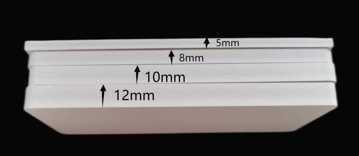 1.8mm-40mm 1220*2440mm PVC Foam Board Display Billboard Plastic Sheets