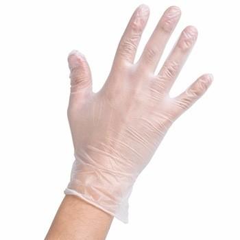 Quality Non Sterile Disposable PVC Gloves  Clear Medical Examination Gloves for sale