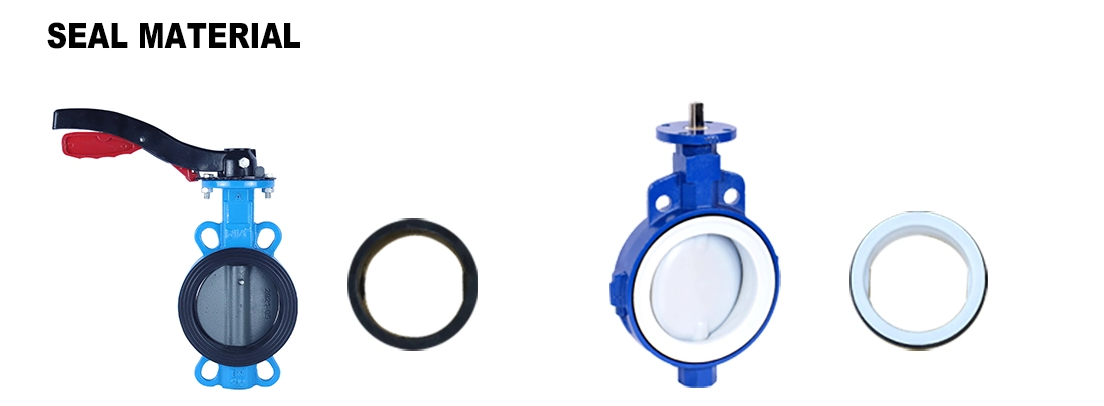 EPDM PTFE Seal Material Pneumatic Butterfly Valve for Food Sanitary Grade Ventilation