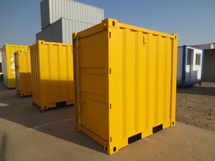 1200 x 2200 x 2260mm Dry Container Single Door Mini 4ft Corten Steel Portable Storage Container with CSC Certificate