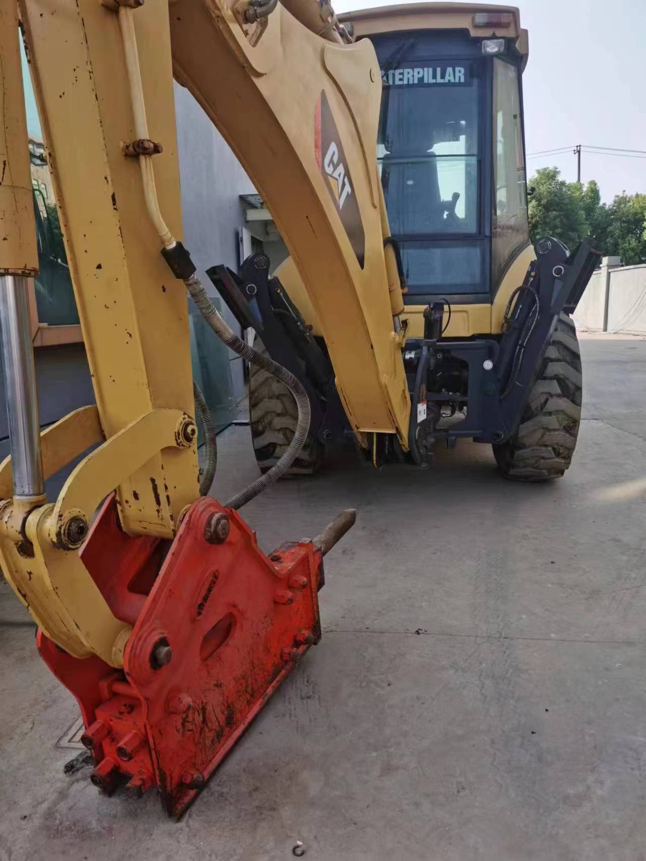 Used CAT420F Backhoe Loader 2019 Operating Weight 7TON CAT 420F Used Model