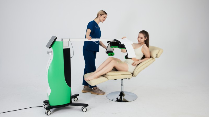 Emerald Lipo Treatment Laser Therapy Device For Waist Hips Thighs Abdomen Fat Reduce