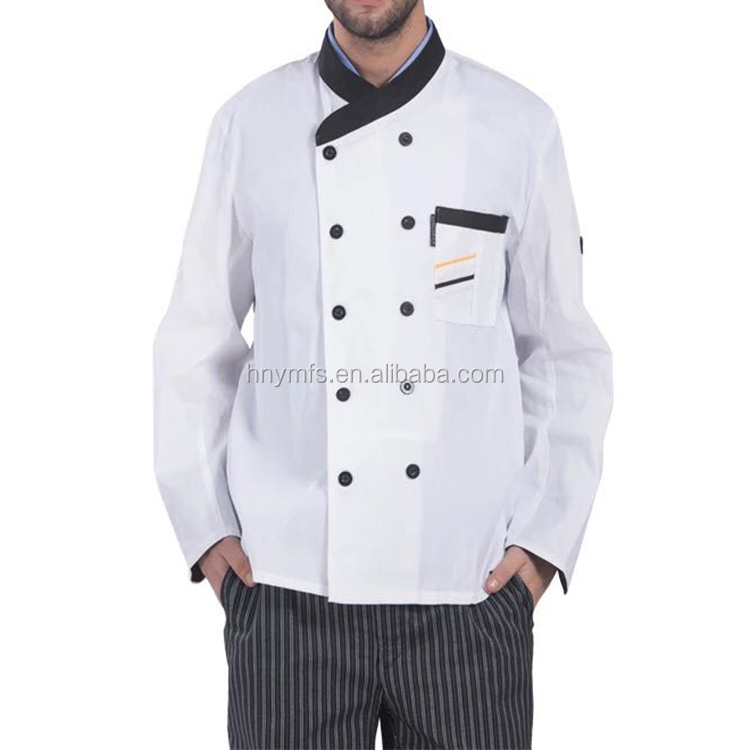 Unisex Adults Chef Uniform Tops Customized Plus Size Reaction Double Breasted