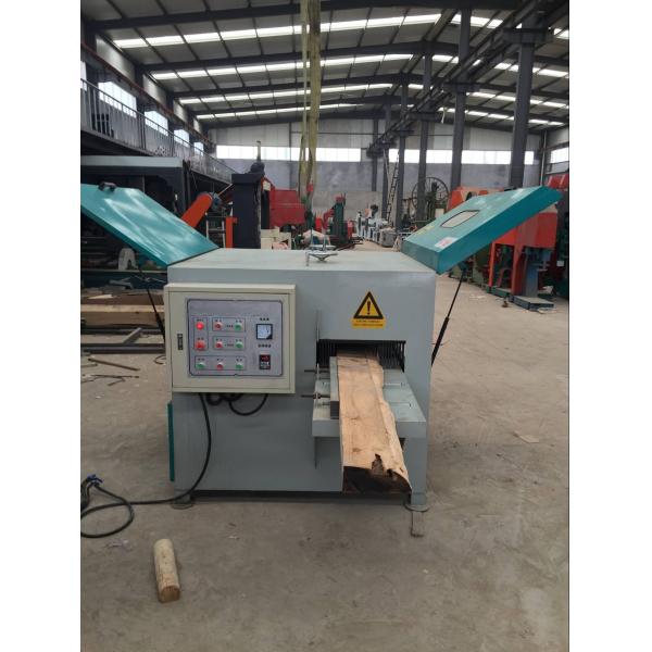Automatic Multiple Blades Ripsaw Rip Saw Wood Sawing Line to process logs into timber