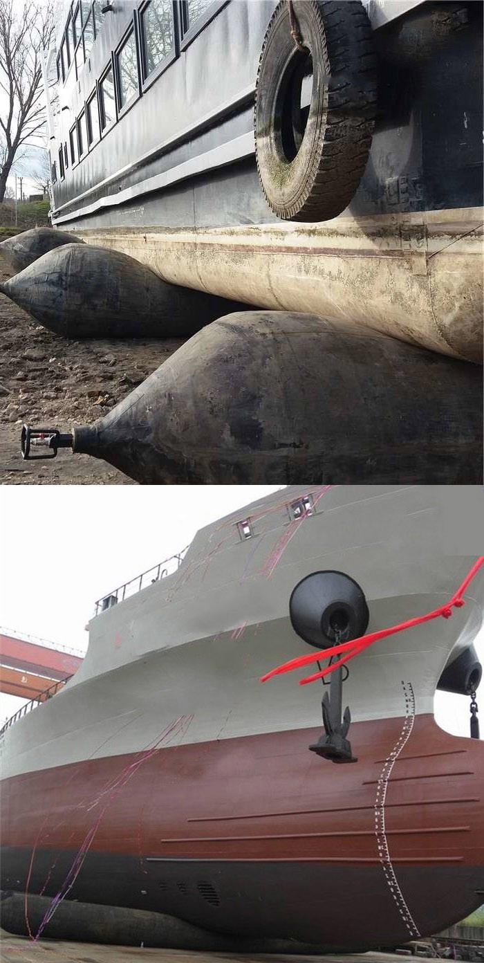 Easy To Install And Operate Marine Air Bag For Ship Launching Essential Marine Supply