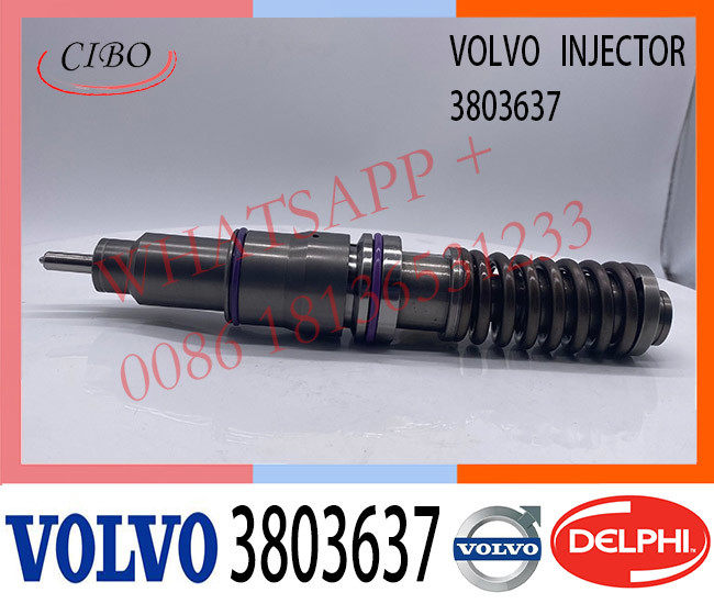 3803637 Diesel Engine Fuel Injector 3803637 BEBE4C08001 3829087 For VOL TAD1641GE 21582096 20430583