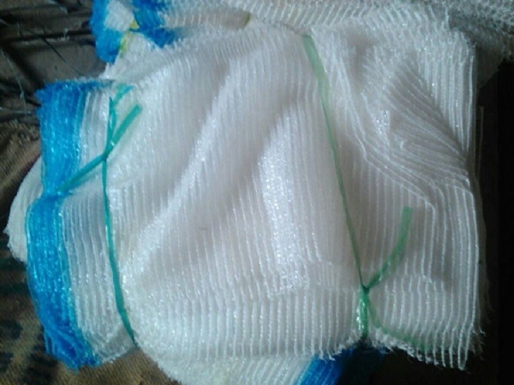 HDPE Potato Packing Mesh Netting Bags Raschel Solid Structure