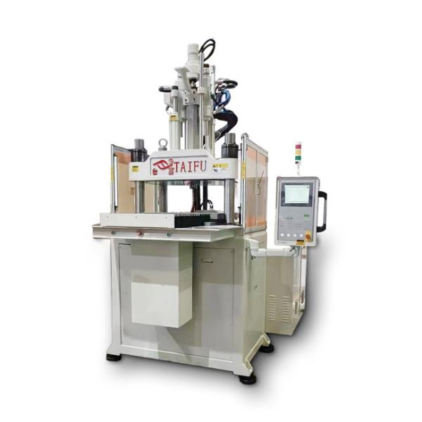 High Efficiency Single Slide Vertical Injection Molding Machine For Making Handle