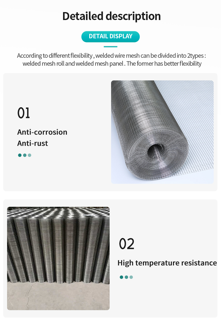 Guaranteed Quality Unique Factory 1/4 Inch 1/2inch l Welded Iron Wire Mesh/wire Mesh Welded Netting Farm Fence Roll