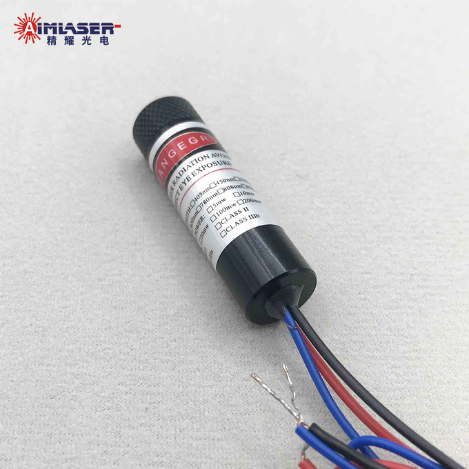 Custom Industrial Dot and Line Laser Diode Module 405nm-1050nm Pulsed TTL Modulated Focus Adjustable
