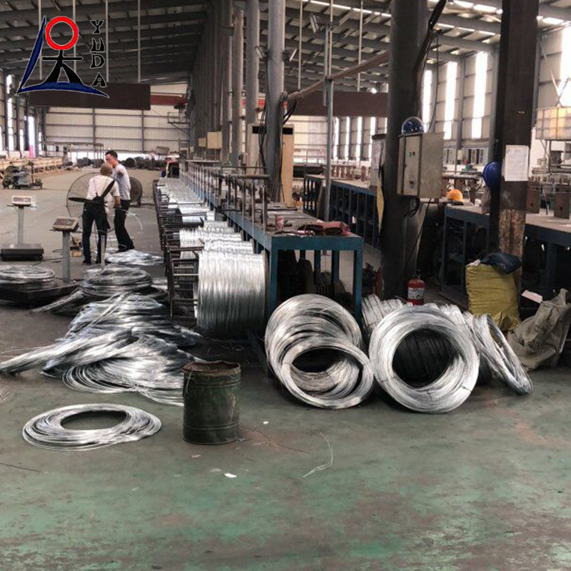 Galvanized Wire 12 Gauge Cold Galvanized Silver Binding Wire For Nails