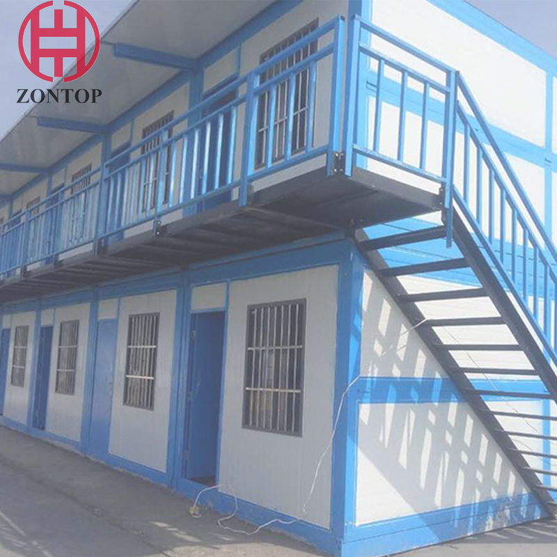 Zontop Detachable Reusable Mobile Housing Construction Portable Storage Bedroom Three Strories Prefab Homes
