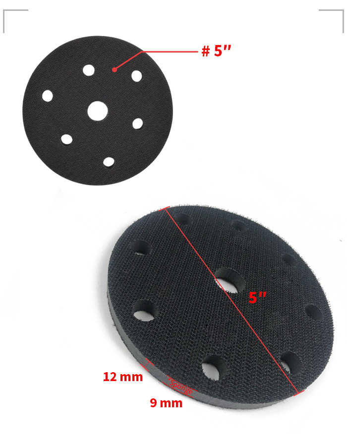 3 Inch 4 Inch Car Polishing Pads With Pu Backing Plate Rotary Polishers