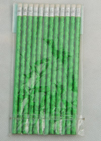 Graphit Black Wood Pencil 7 inch poplar wood graphite woodless pencil