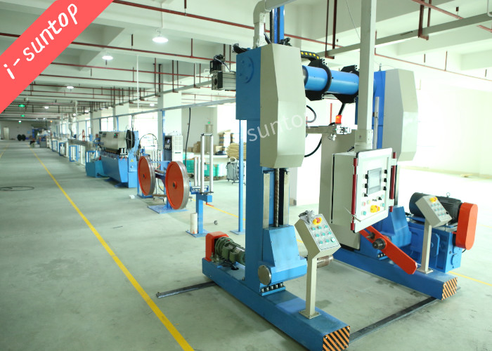 GYTA 130KVA Cable Sheathing Machine Fiber Optic Cable Production Line
