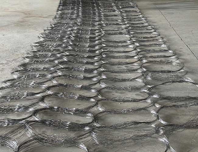 Invisible Obstacle Fence Tank Barrier Mesh Security Defense Mesh Infrastructure