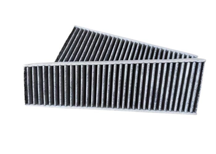 White Fabric With Sponge 1709013 1776360 Auto Cabin Filter For Ford