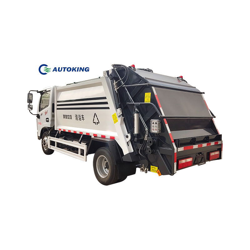 Waste Collector Compact Garbage Truck For Sale China Dongfeng 5cbm 10cbm 15cbm Garbage Truck 4X2