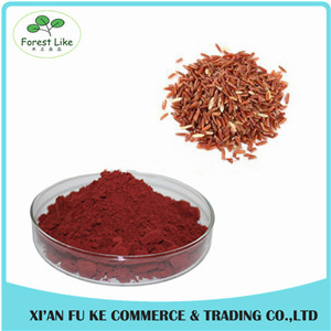 Factory Supply Food Grade High Purity Lovastatin Monacolin K 0.5% - 5% Red Yeast Rice Extract